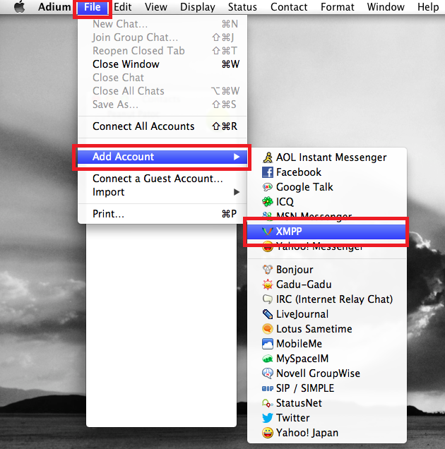 Adium Integration with Offerchat Live Chat