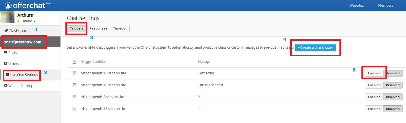 How to Add Proactive Chat Triggers